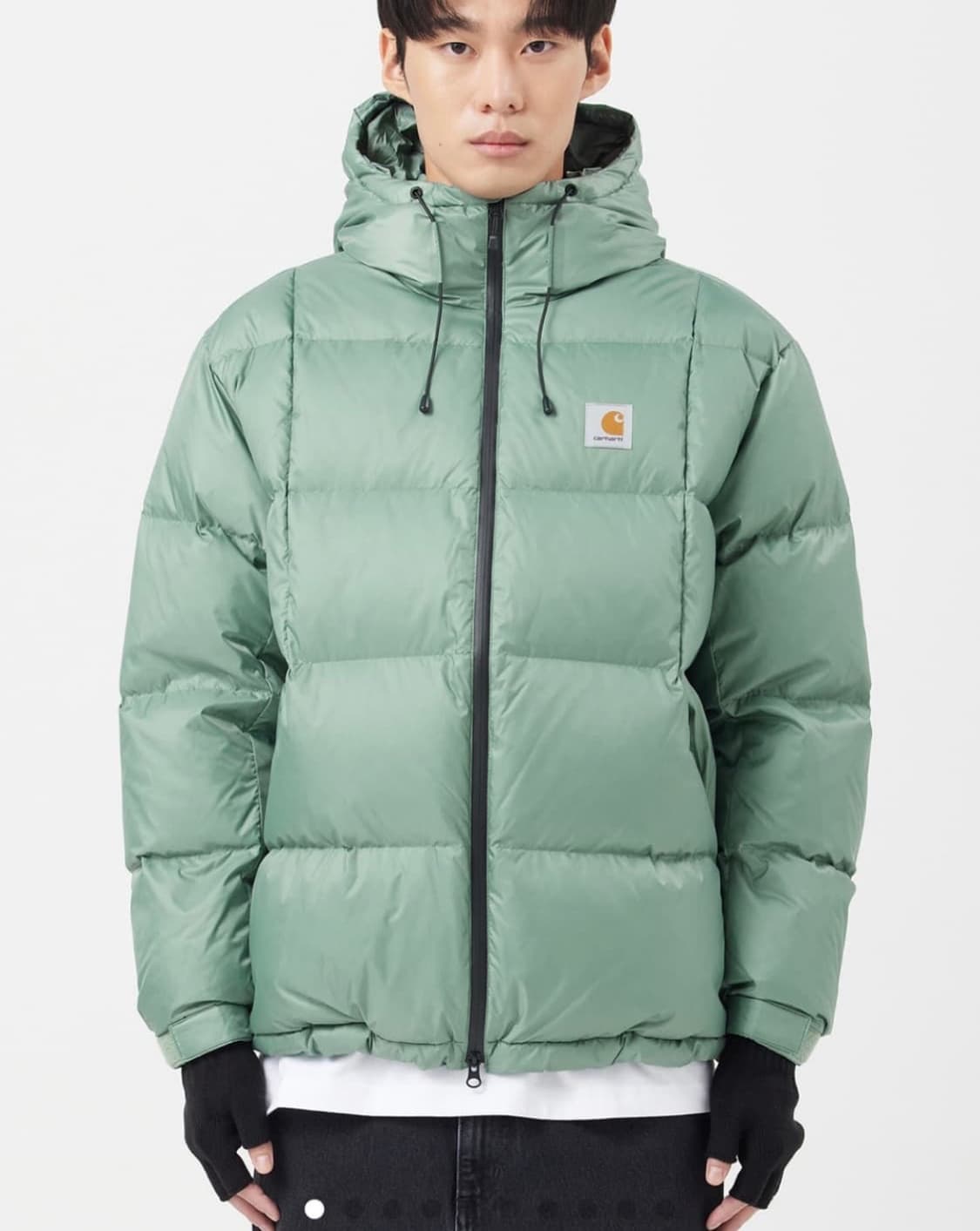 단종(Carhartt 칼하트윕) 아스펜 자켓패딩 알파 그린M 상품이미지1