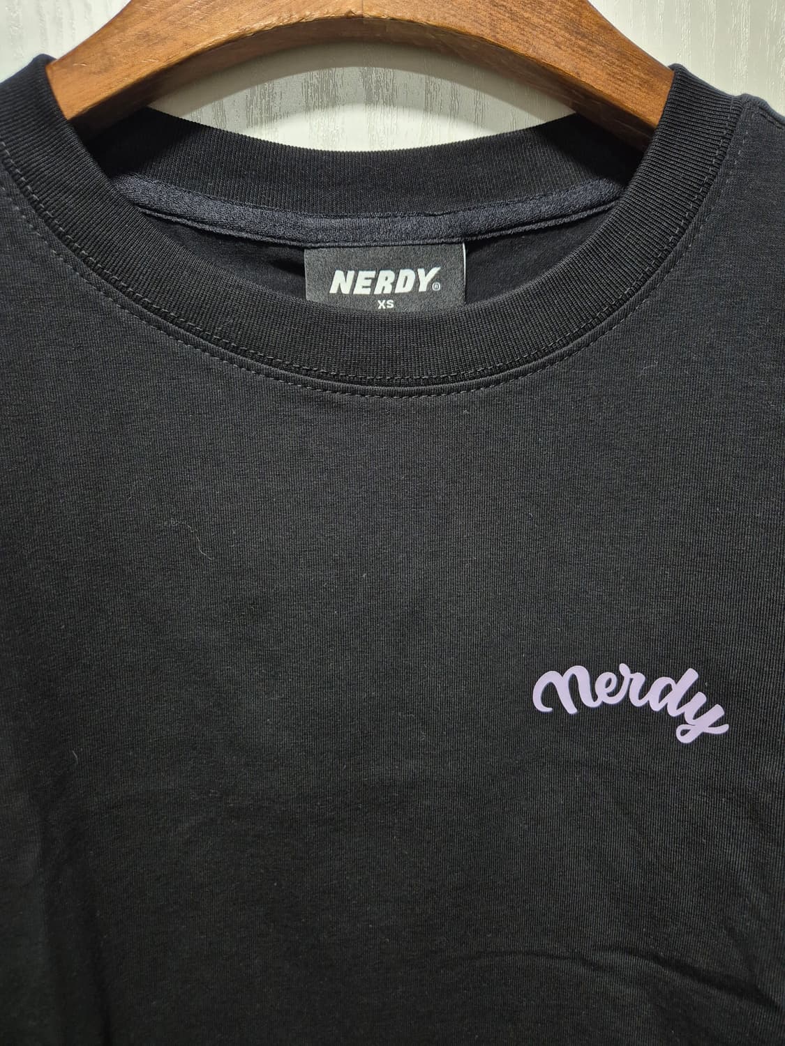 (세일)(새상품)널디 반팔 티셔츠 반바지 세트 블랙 상품이미지5