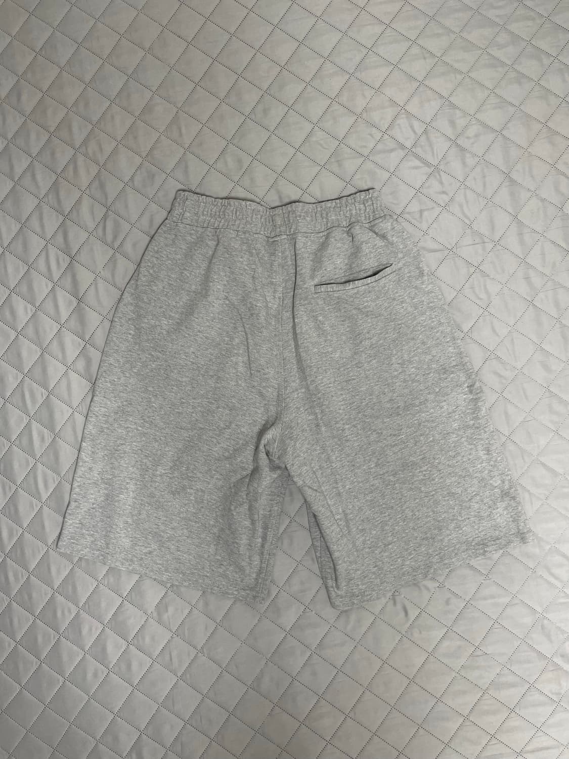 제로 원턱 스웨트 쇼츠 그레이 상품이미지4