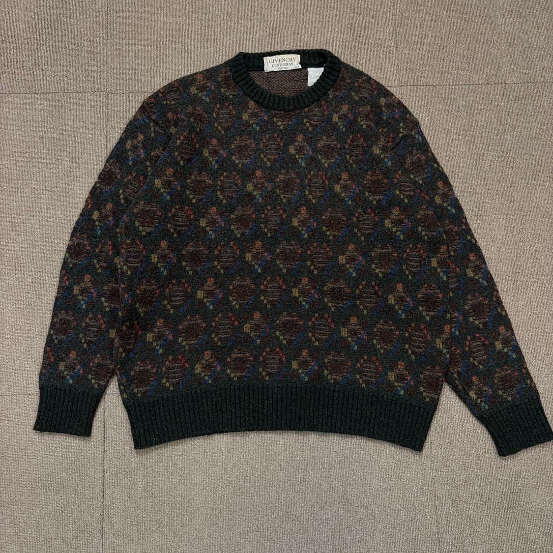 GIVENCHY 지방시 빈티지 패턴 울니트  상품이미지1