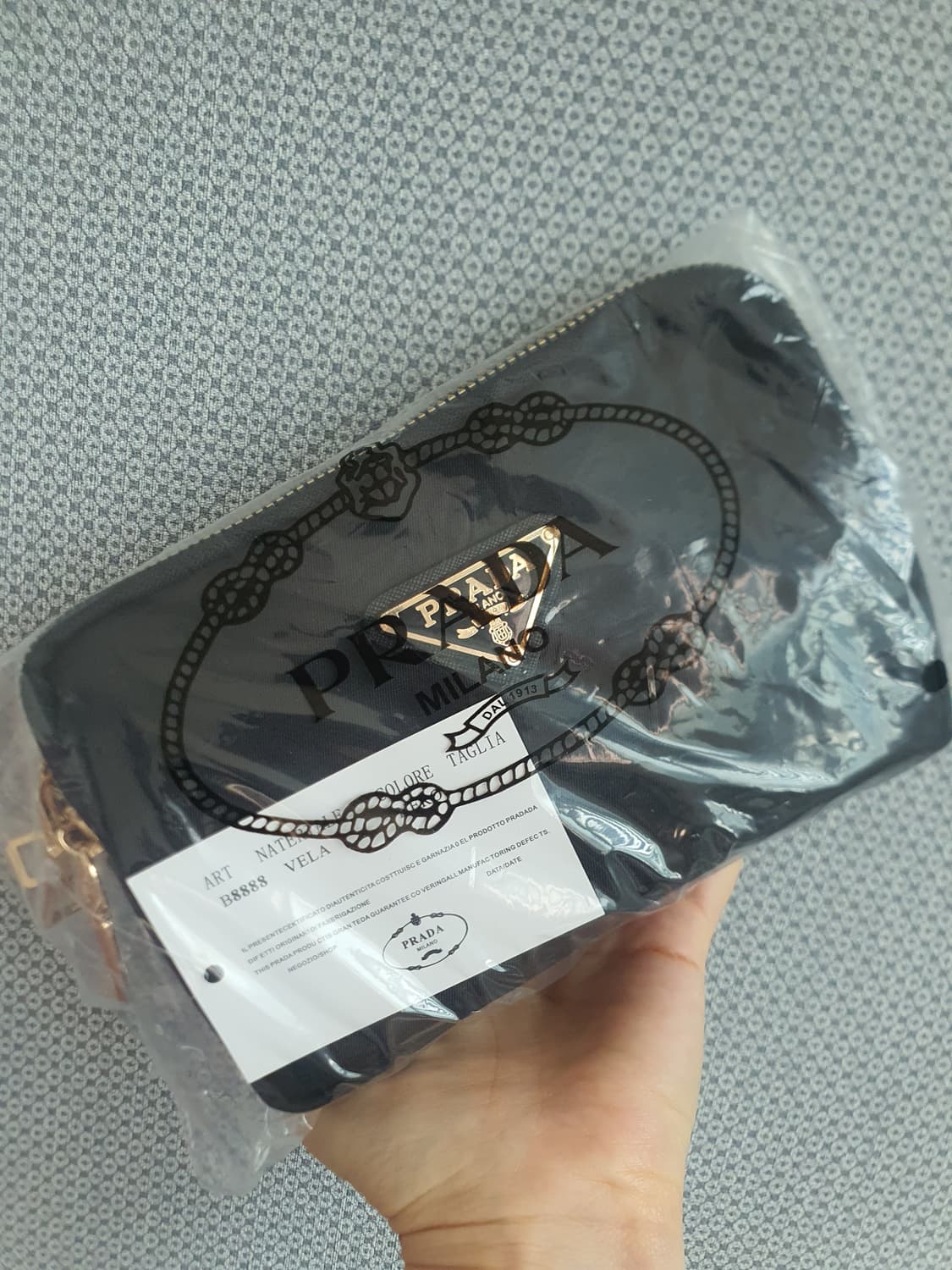 프라다 코스메틱파우치 2개세트새상품 상품이미지3