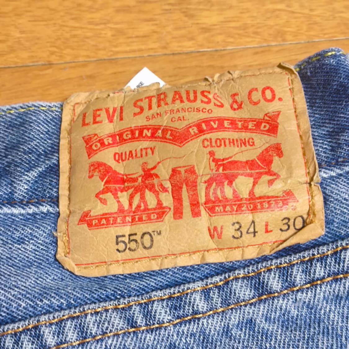 [34] LEVI'S 리바이스 550 블랭크탭 상품이미지6