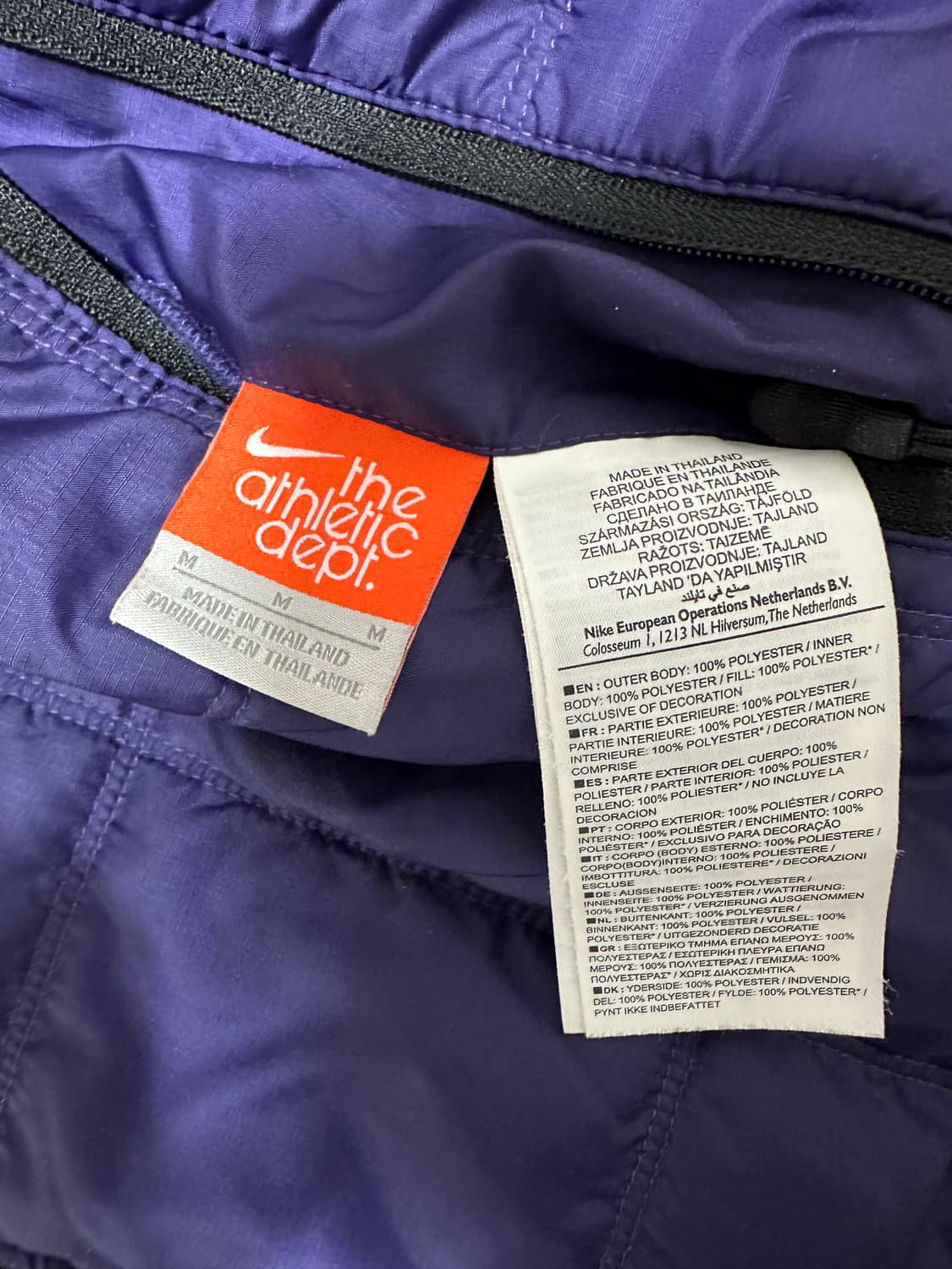 나이키 스우시 리버시블 퀼팅 경량 자켓 상품이미지7