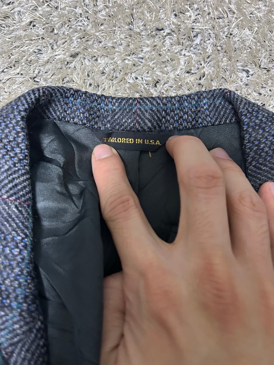 미국제 오스틴리드 트위드 블레이저 사이즈 105~110 상품이미지2