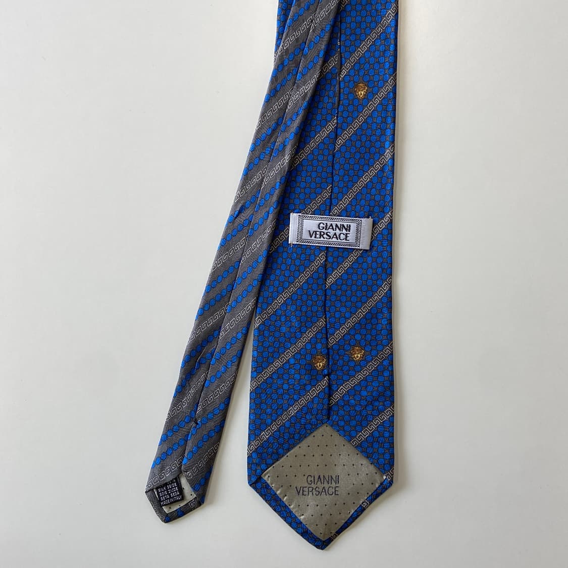 Versace 베르사체 정품 명품 모노그램 넥타이 상품이미지3