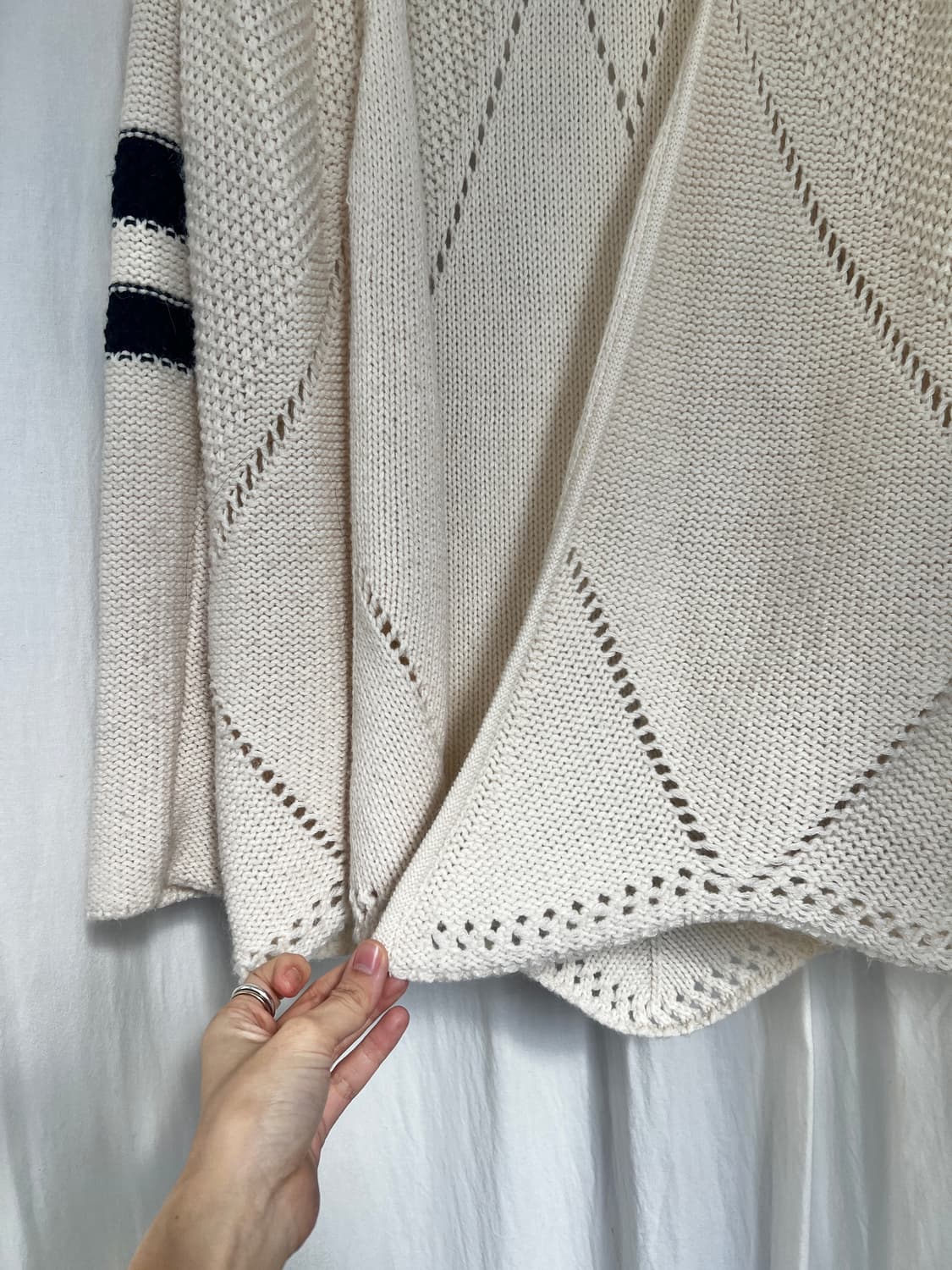 마쥬 MAJE 패턴 니트 가디건 / 사이즈 1 상품이미지3