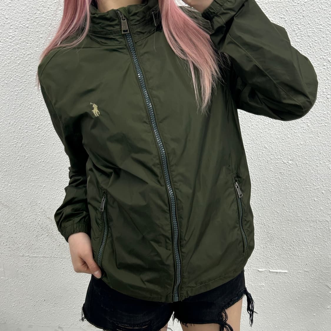 폴로 랄프로렌 베이지포니 카키 바람막이 S 상품이미지2