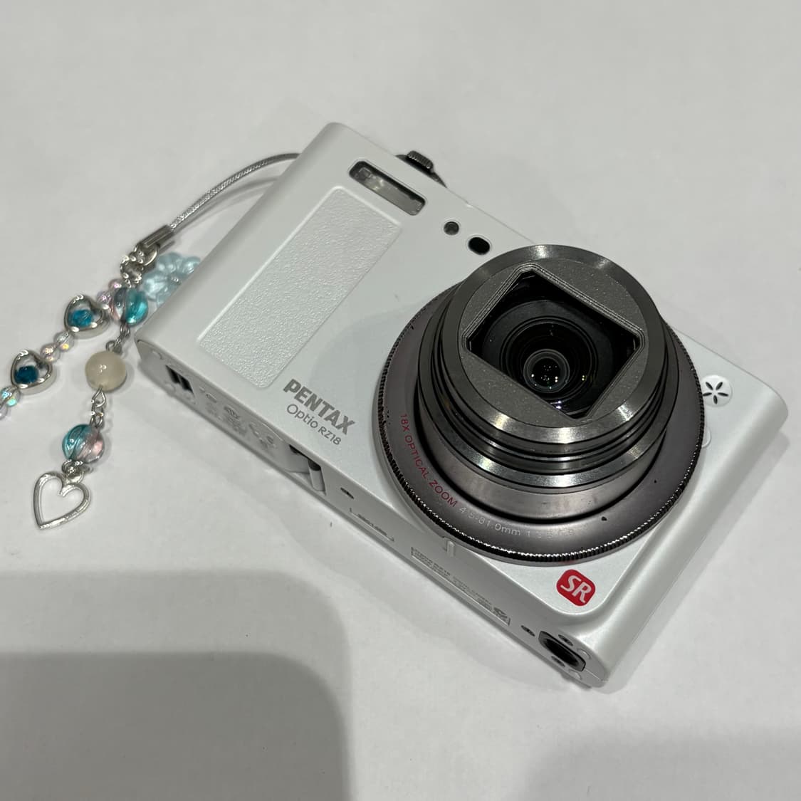 희귀🧚 펜탁스 optio PZ18 화이트 빈티지 디카 Y2K 감성 상품이미지4
