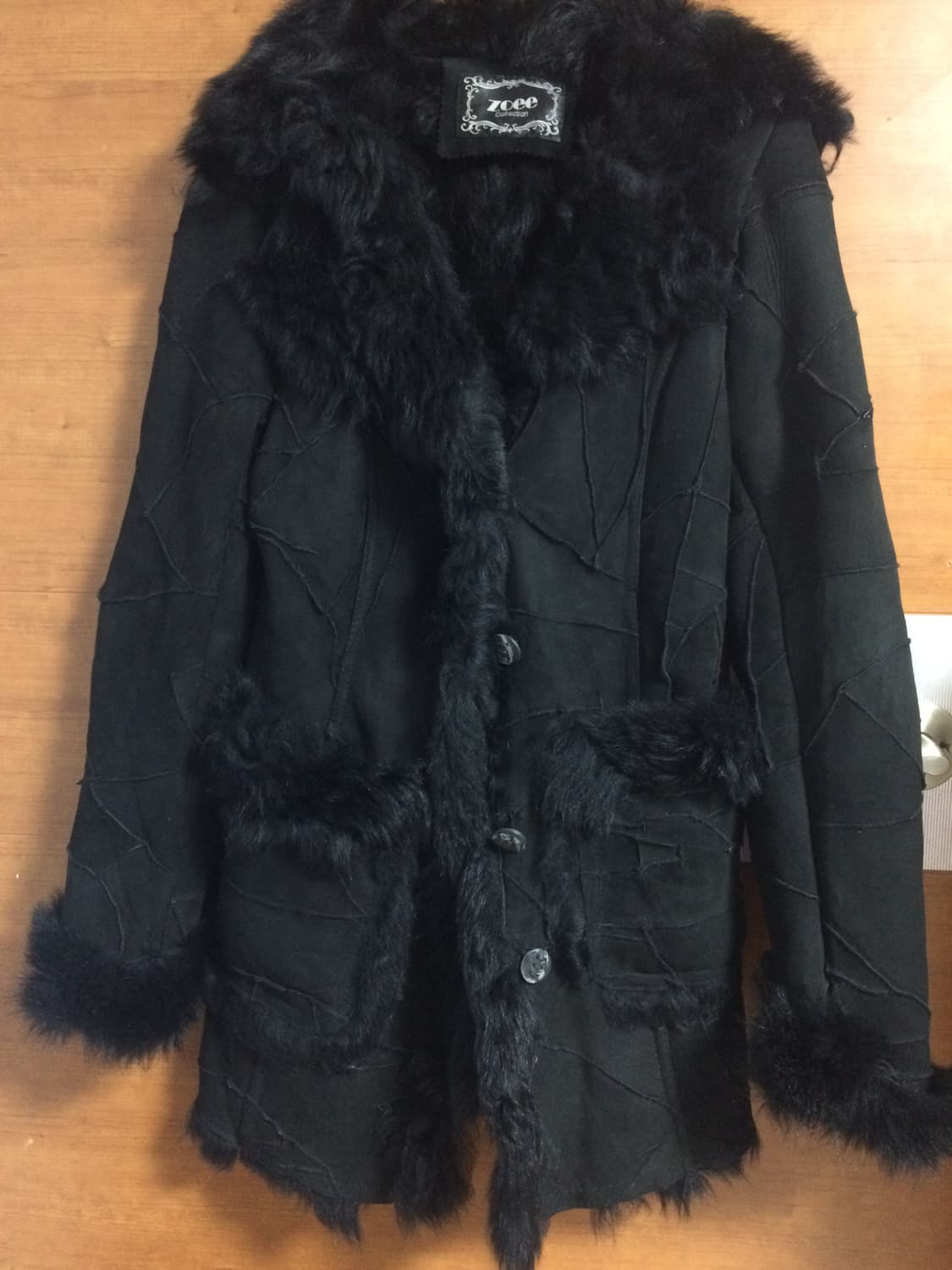 펑크 오리엔탈 블랙 퍼 무스탕 자켓 상품이미지2