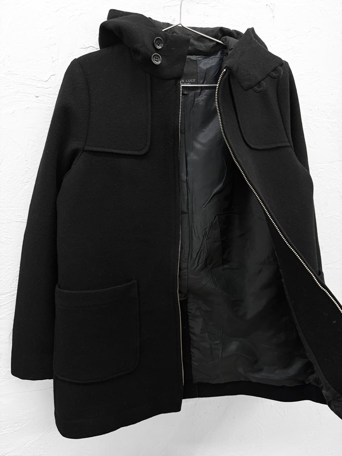 lapis luce per beams 울 후드 자켓 상품이미지4