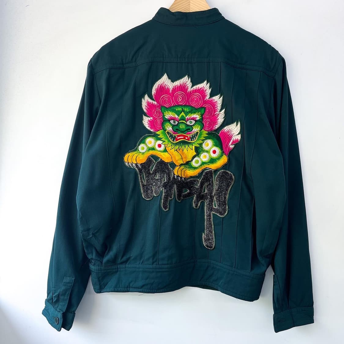 간사이 야마모토 90‘s 아카이브 해태 엠브로이드 자켓 상품이미지8