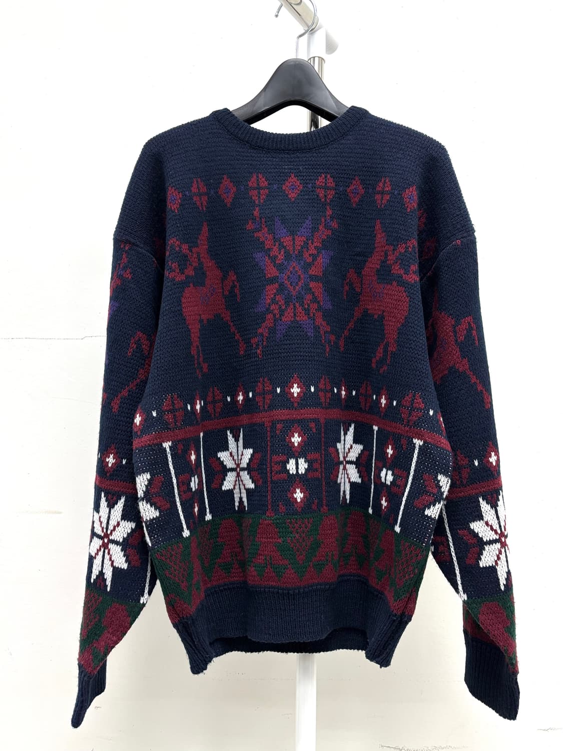 빈티지 노르딕 니트 스웨터 상품이미지4