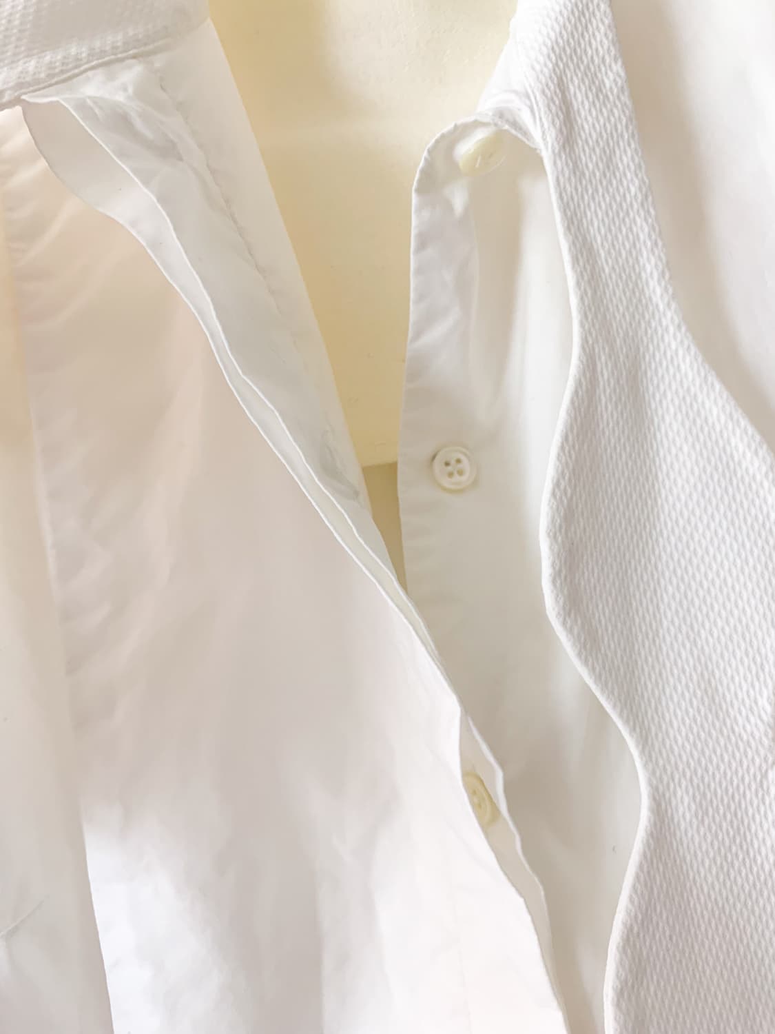 폴스미스 Paul Smith Women 화이트 턱시도 보우타이 셔츠 블라 상품이미지6