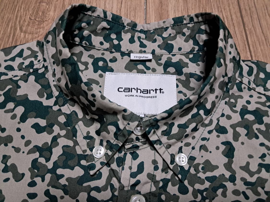 칼하트 여성 카모 셔츠 M 상품이미지4