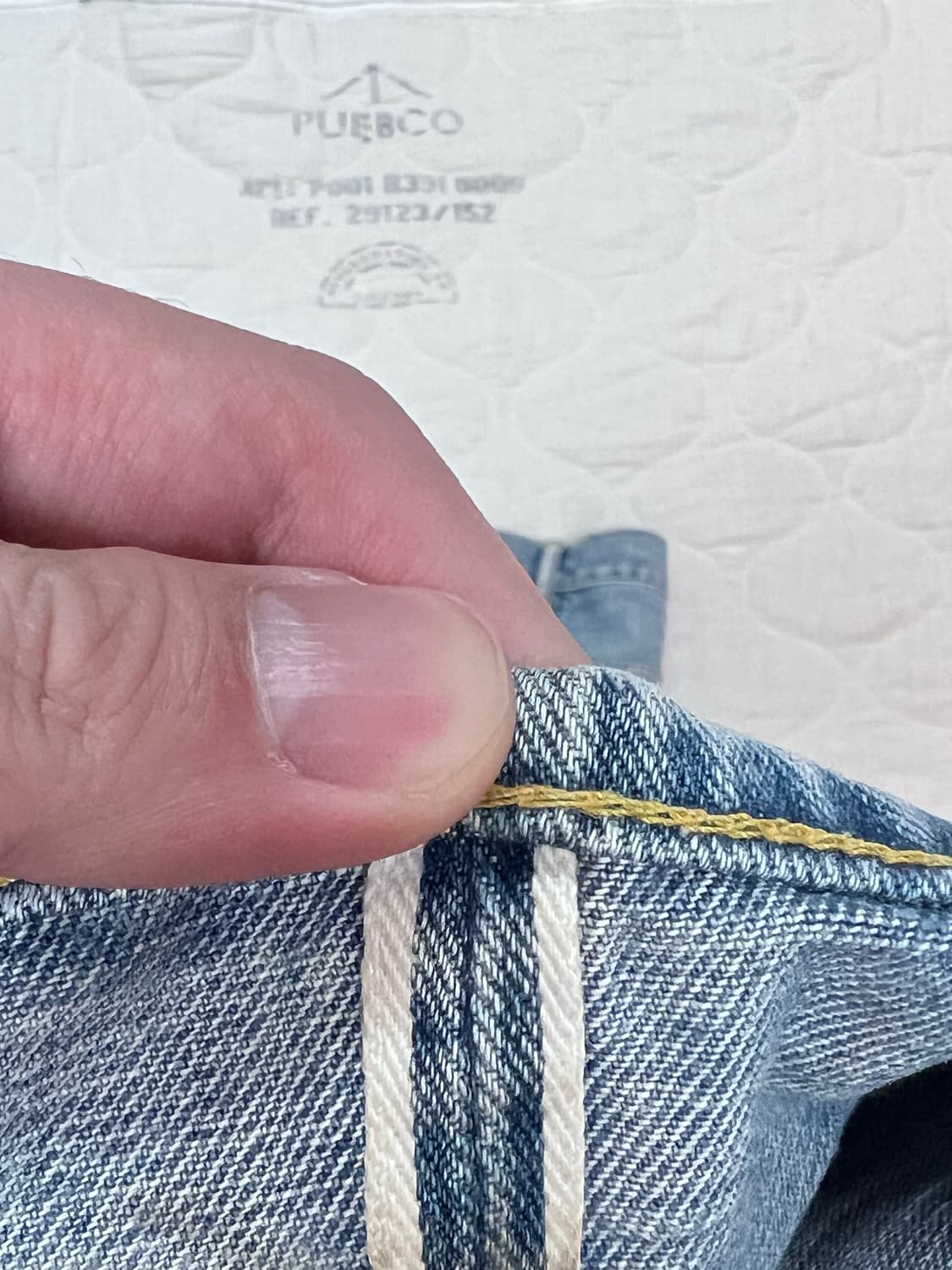 RRL 스트레이트 레그 핏 USA 메이드 셀비지 31/30 상품이미지6