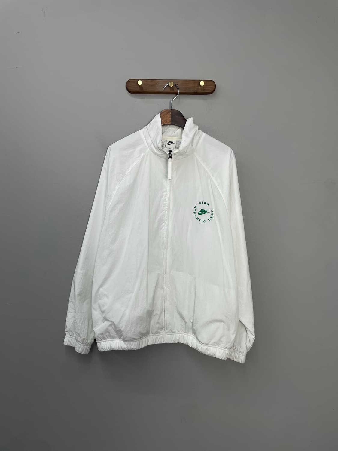 나이키 우븐 백로고 화이트 바람막이 자켓 H1537 상품이미지2
