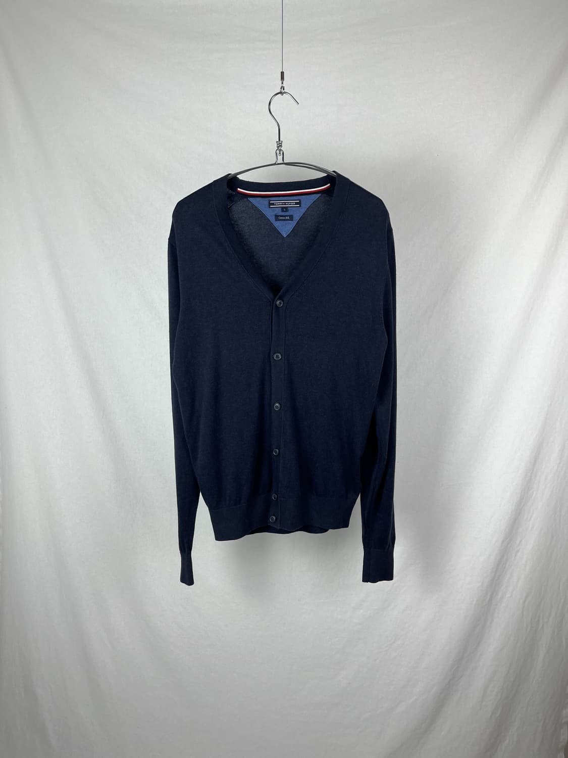 Tommy Hilfiger 코튼 실크 가디건 상품이미지1