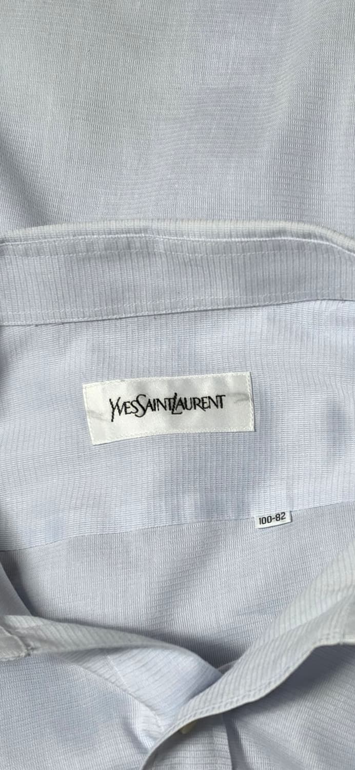 입생로랑 연하늘색 셔츠 100 상품이미지3