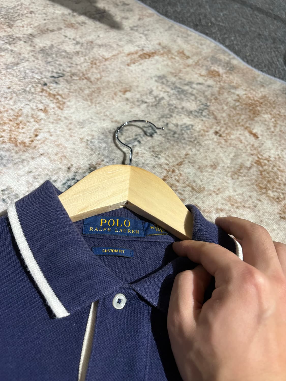 폴로 빅포니3 치프키프 금장 카라반팔티셔츠 상품이미지4