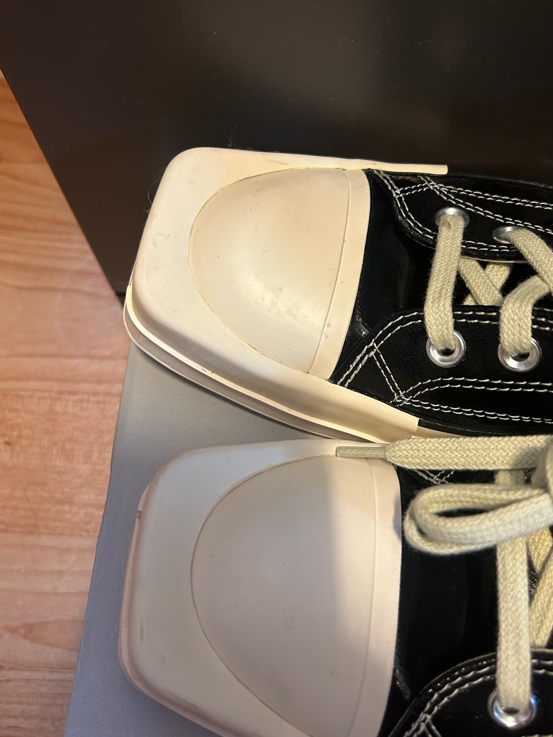 릭오웬스x컨버스 다크쉐도우 터보다크 척70 285 팝니다 상품이미지5