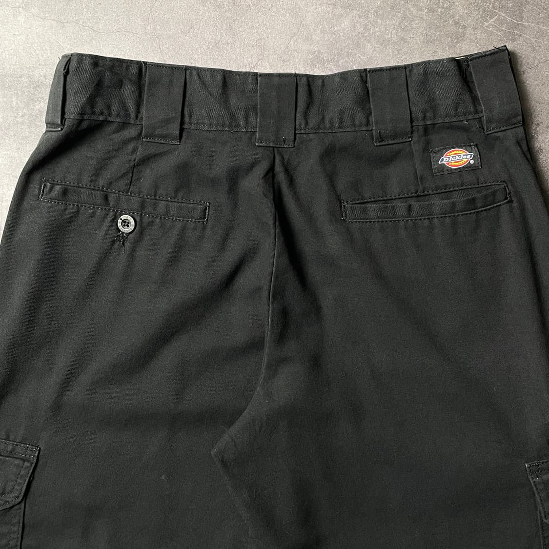 DICKIES 디키즈FLEX 블랙 레귤러핏 카고 하프팬츠 A01131 상품이미지7