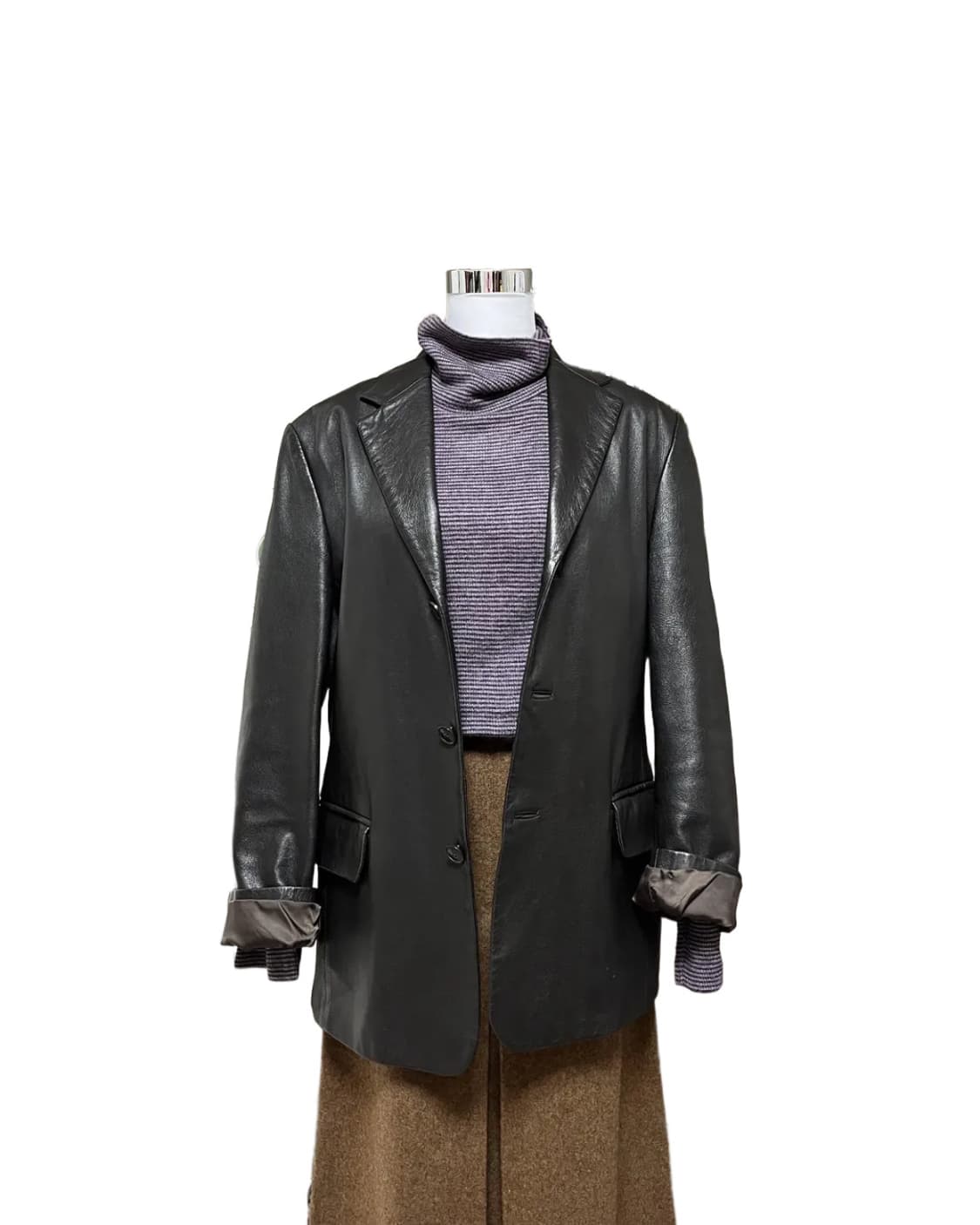 Bangbang jeans leather jacket 상품이미지4