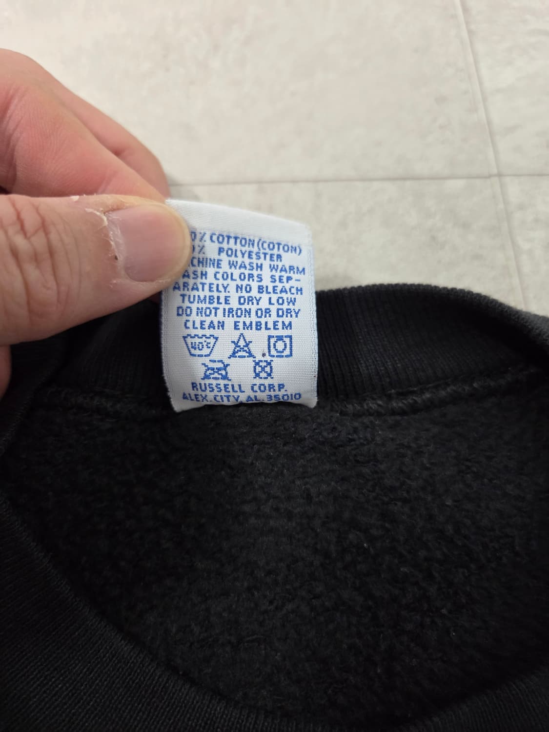 90년 러셀 애슬레틱 맨투맨 made in USA🇺🇸 상품이미지7