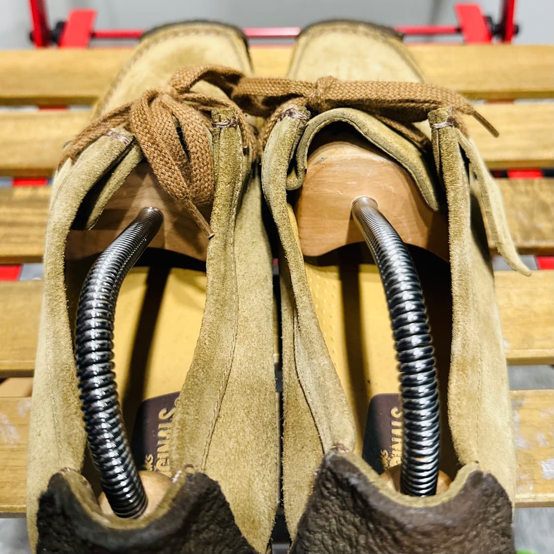 255) Clarks 클락스 로퍼 남성 남자 나탈리 오크우드 스웨이드 상품이미지5