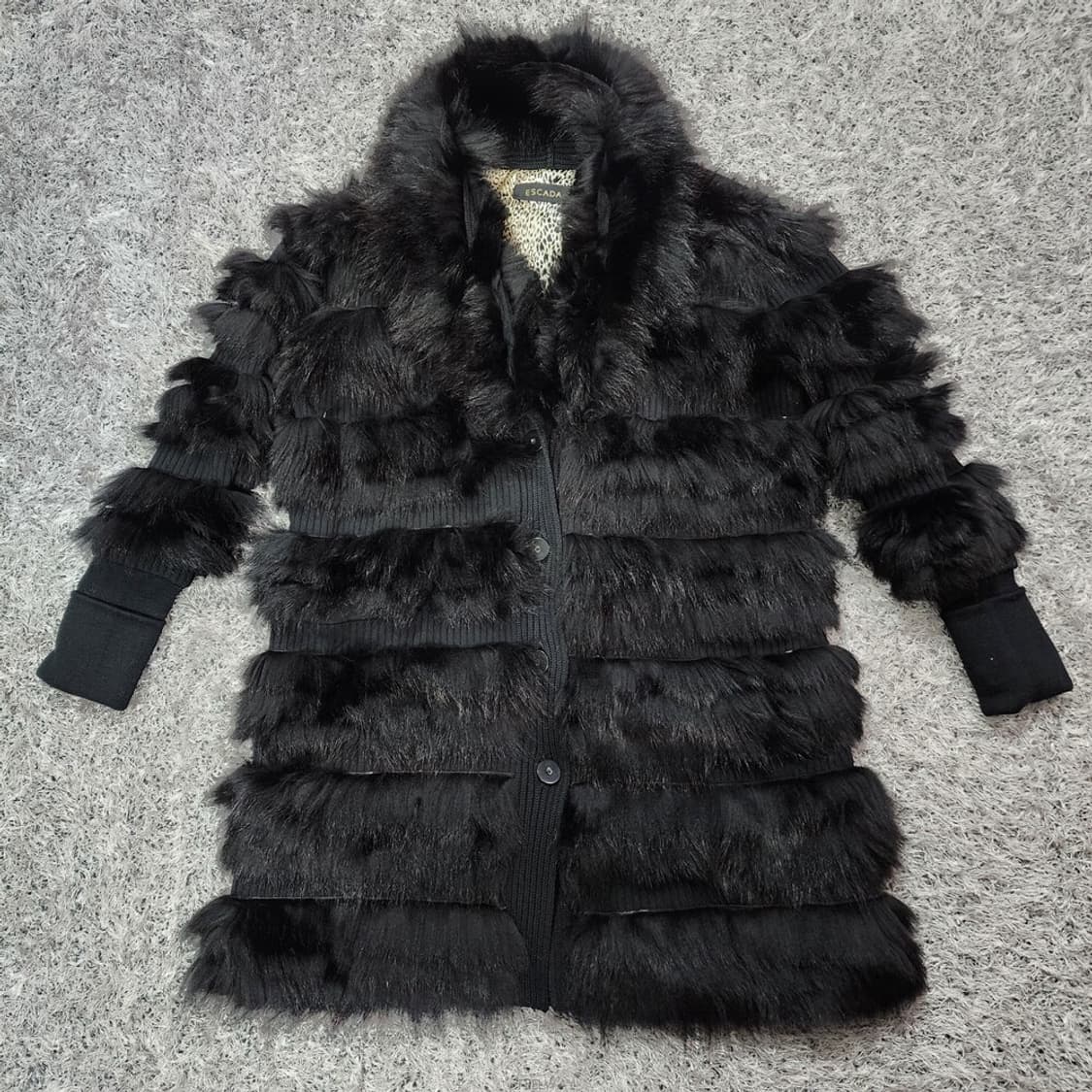 에스까다 폭스 니트 코트 40 상품이미지1