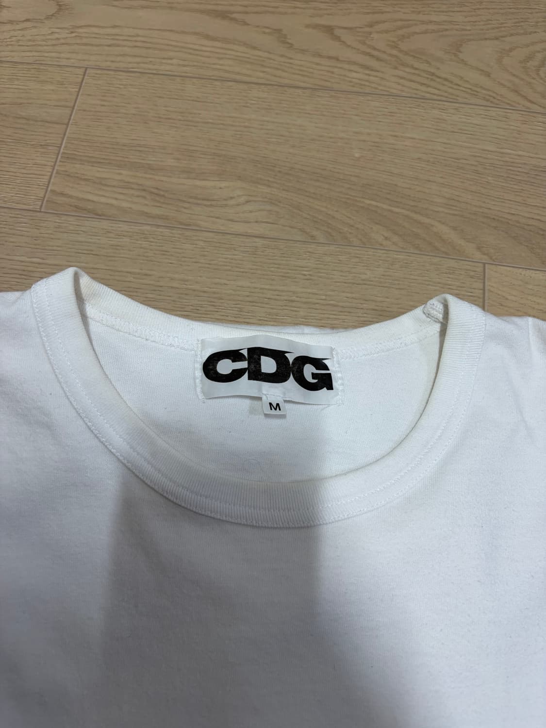 꼼데가르송 cdg 반팔 오버핏m 상품이미지4