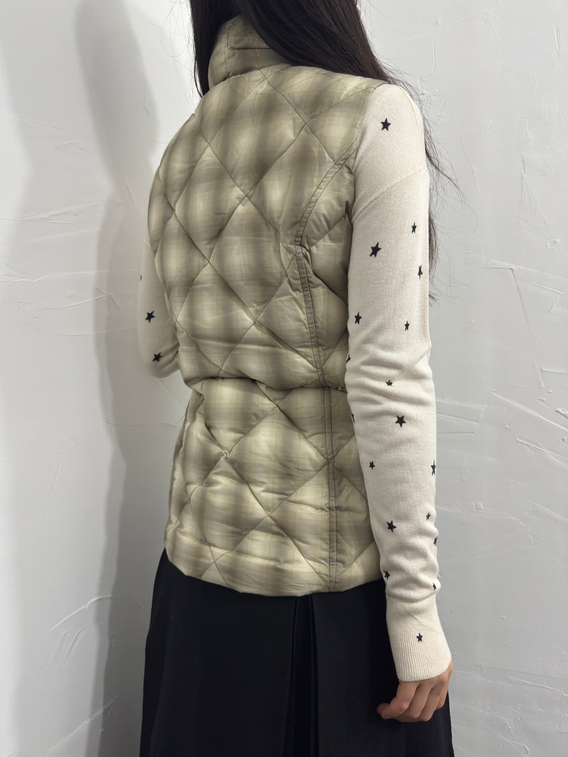 eddie bauer check vest padding 상품이미지5