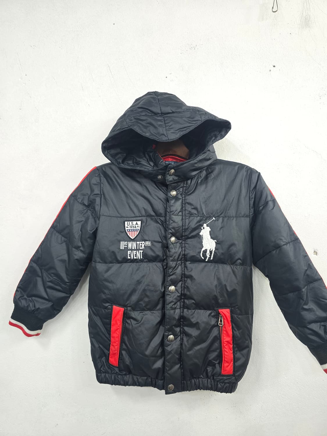 폴로 USA 빅포니 키즈 덕다운 패딩 상품이미지1