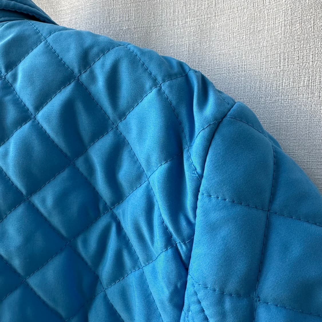 랄프로렌 퀼팅 자켓 스카이 블루 M 상품이미지9