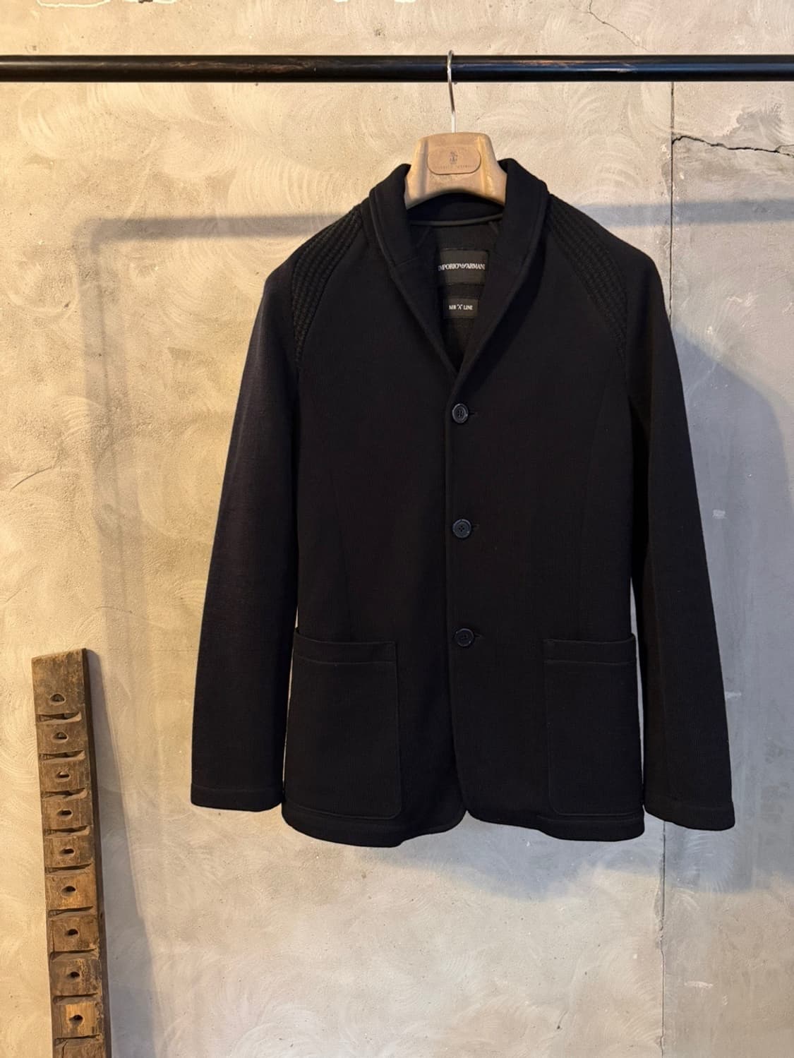 엠포리오 아르마니 숄칼라 가디건 100 상품이미지1