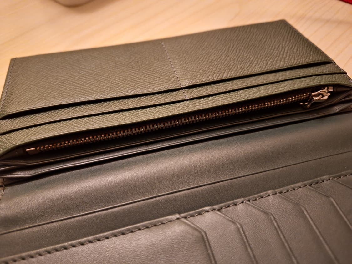 타케오 키쿠치 가죽 장지갑 판매합니다 상품이미지7