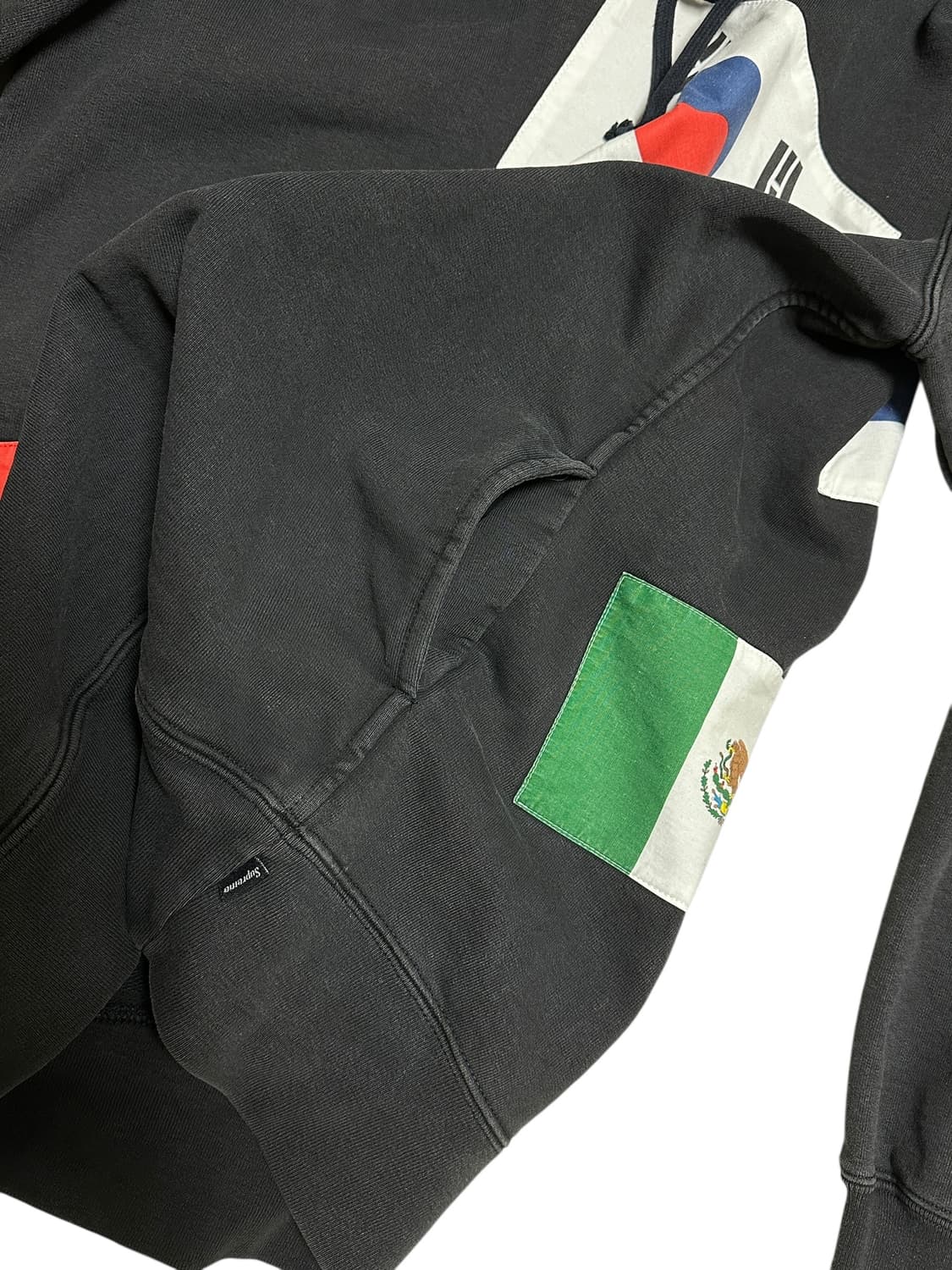 슈프림 만국기 후디 supreme flags hoodie 상품이미지6
