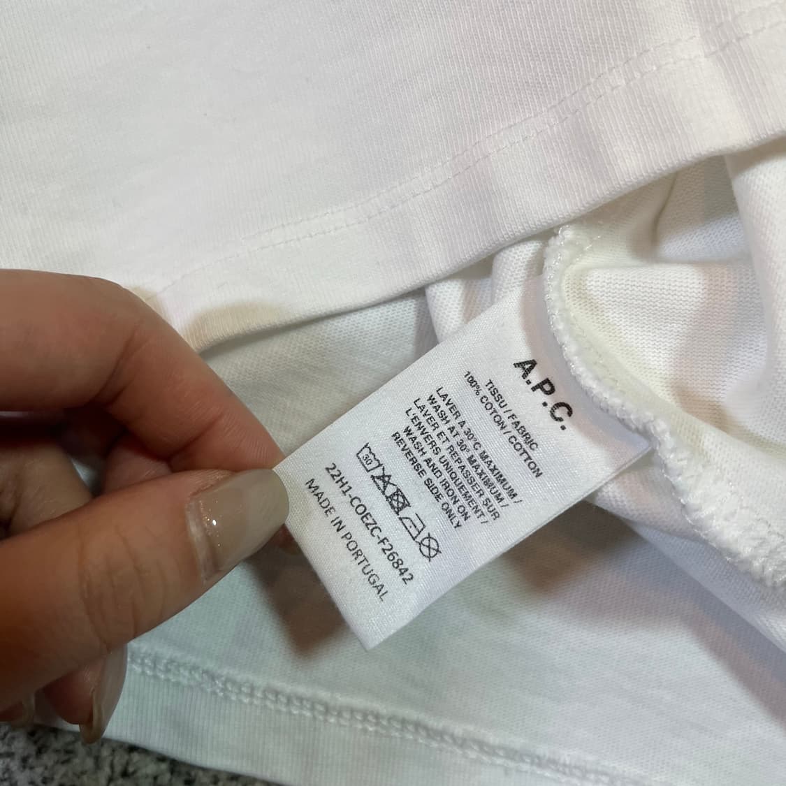 A.P.C. 아페쎄 우먼 반팔 티셔츠 상품이미지4
