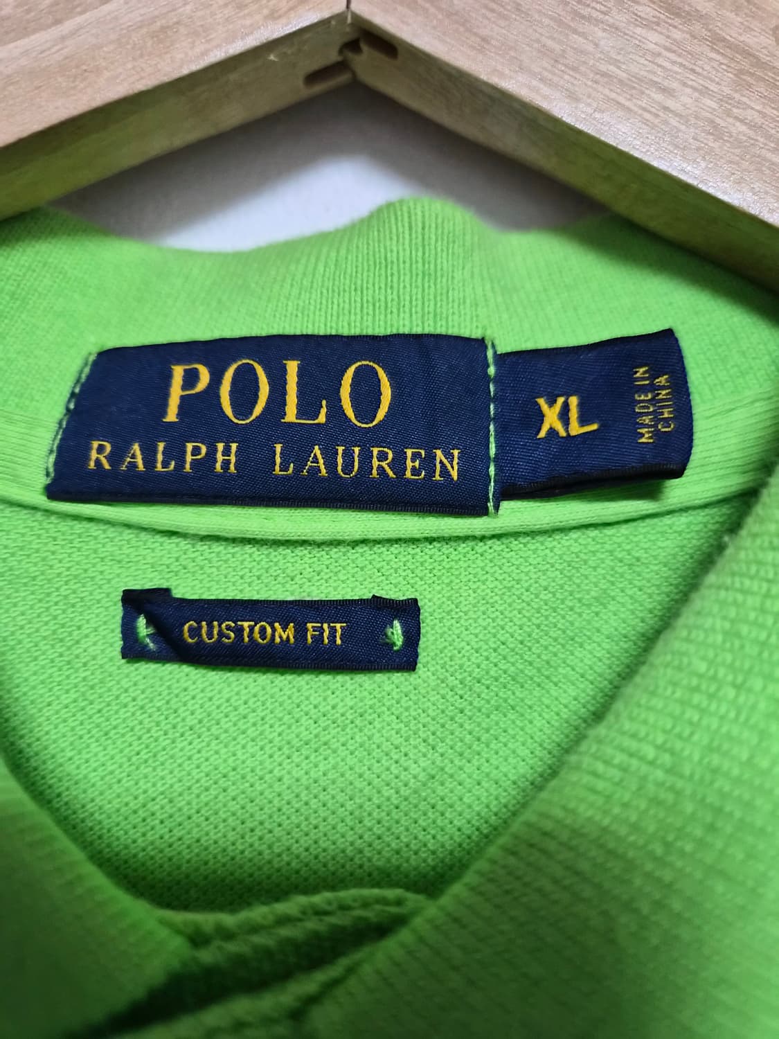 폴로랄프로렌Polo 가재 자수 반팔카라티 XL사이즈 - T103 상품이미지4