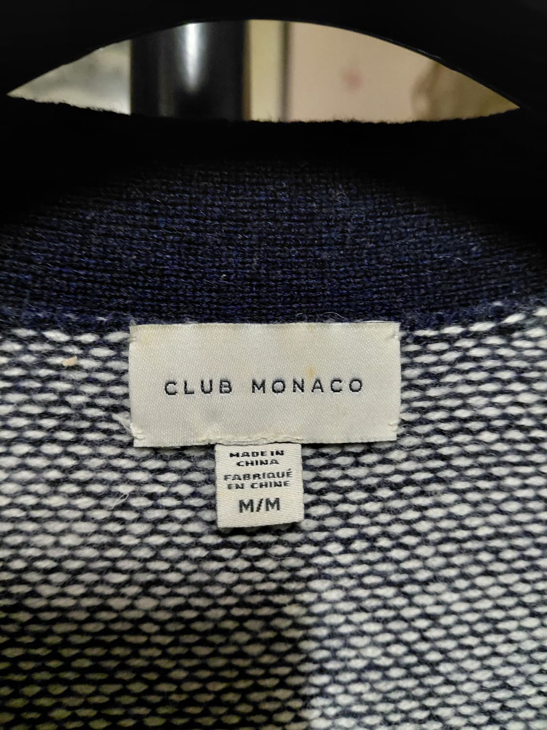 [클럽모나코]울100 가디건 M(95)사이즈 상품이미지3