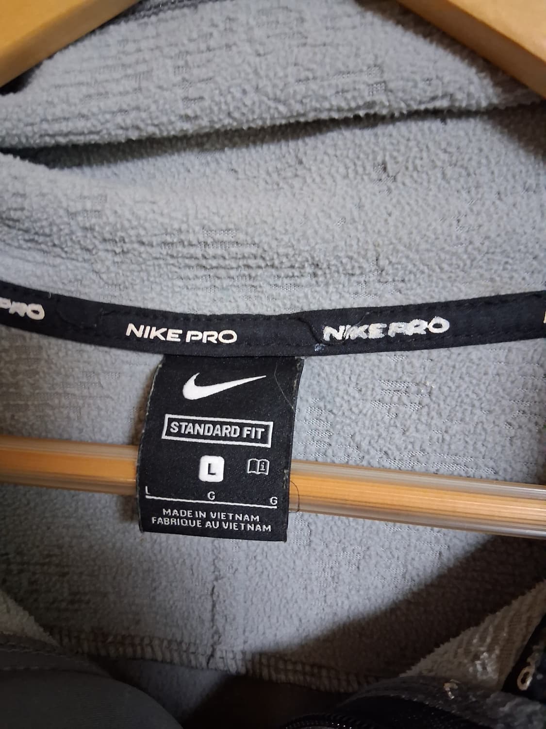 나이키 후드집업 L 중간그레이 상품이미지2