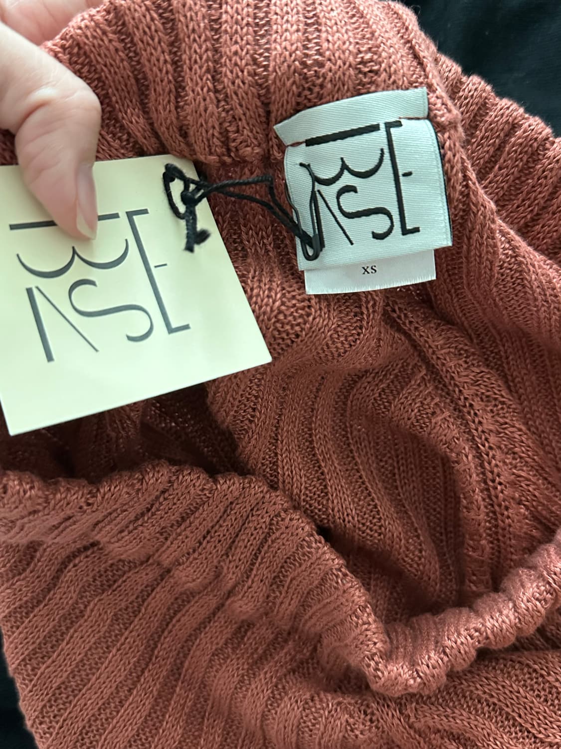 베이스레인지 니트 팬츠 상품이미지2