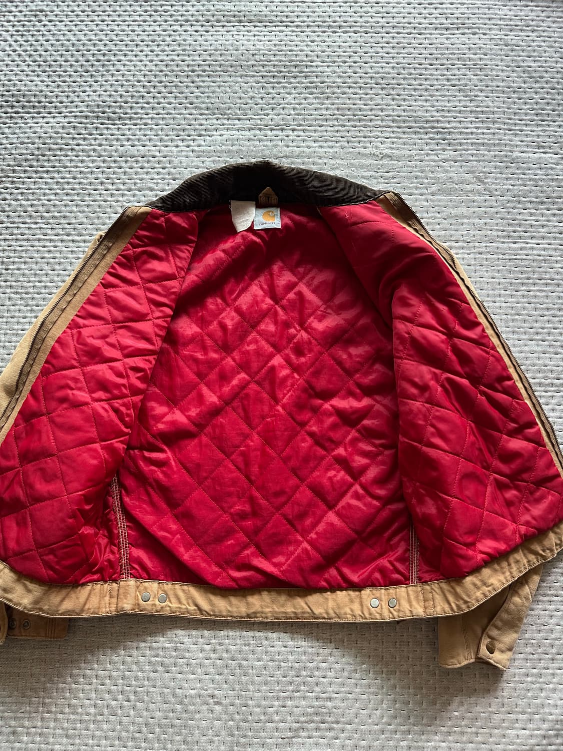 [S] 칼하트 디트로이트 자켓 브라운 6QLJ 상품이미지4