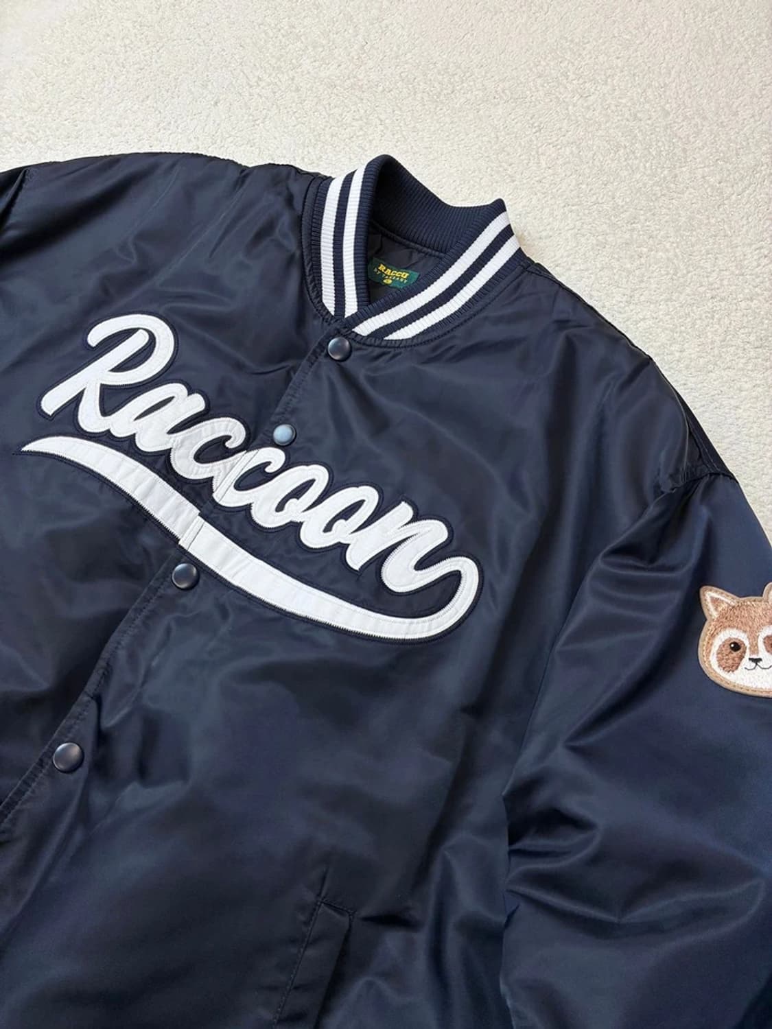 테이크이지 24ss 베이스볼 오버 바시티 자켓 PN5894    상품이미지2