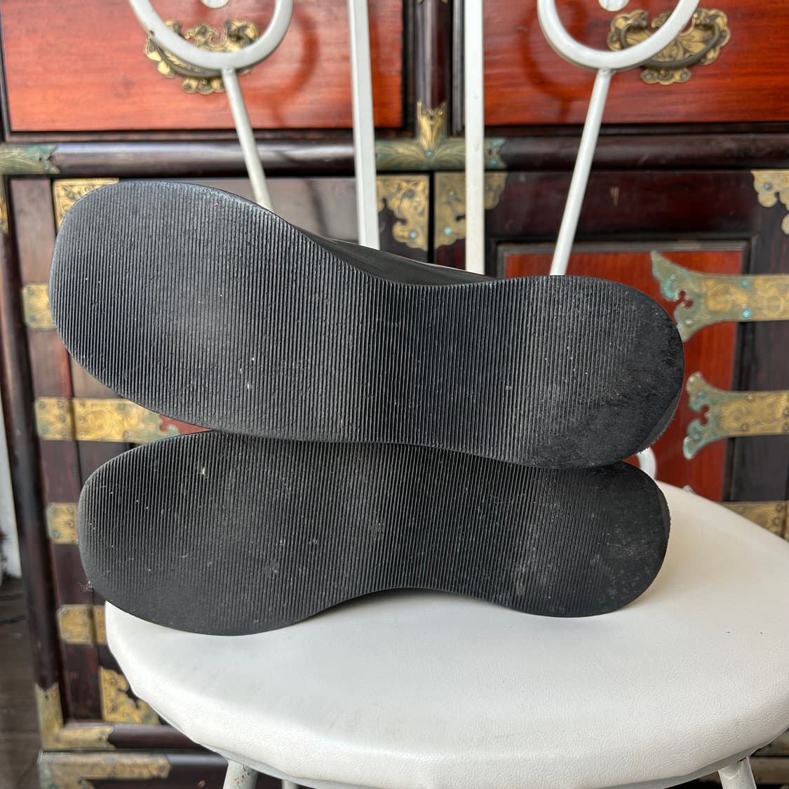 요지 야마모토 NOIR 레더 롱 부츠 상품이미지6