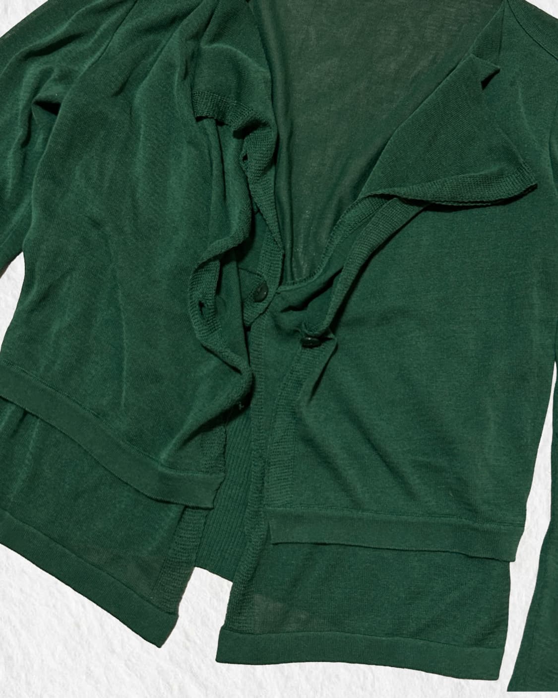 빈티지 그린 가디건 상품이미지2