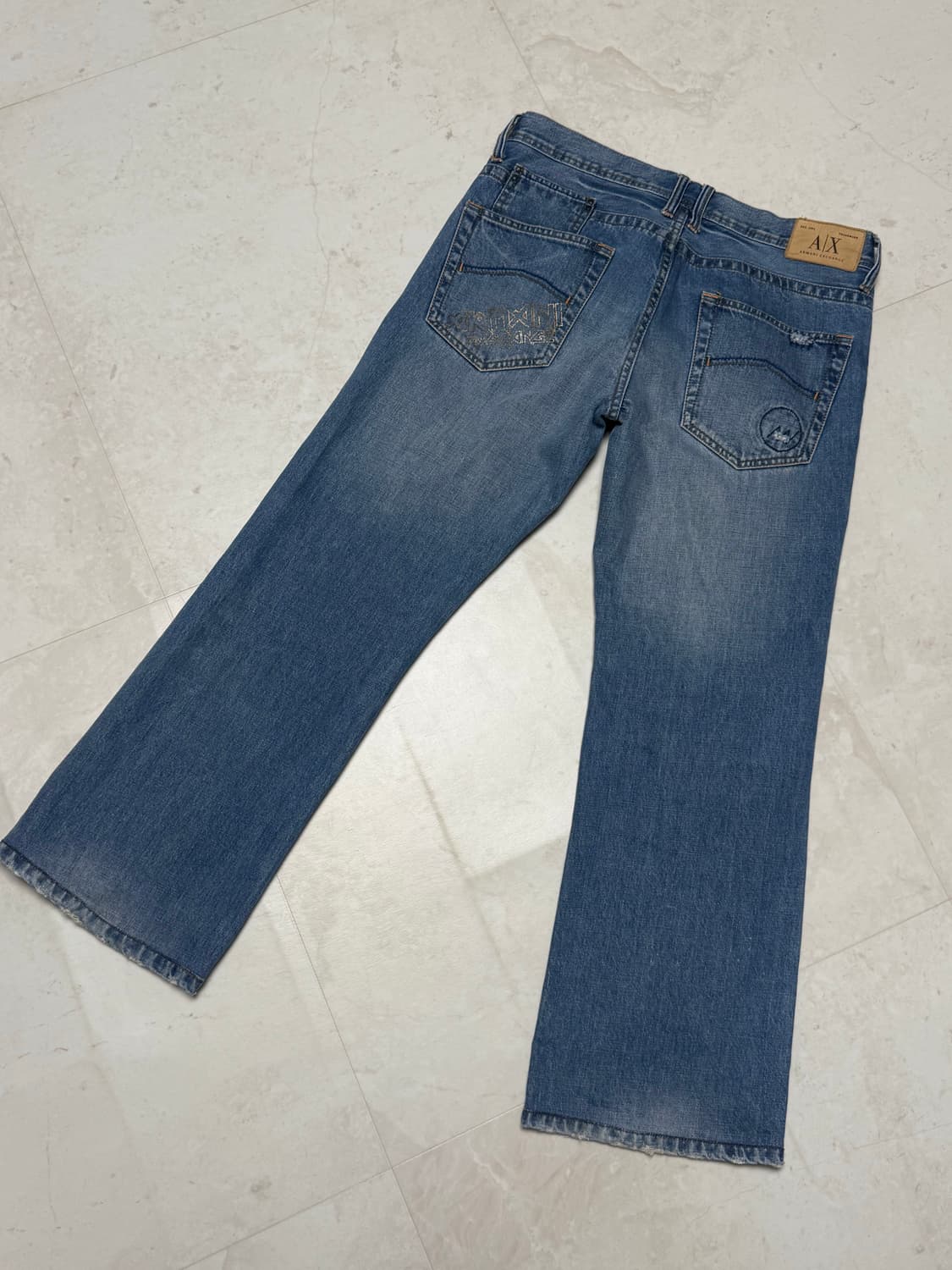 Armani Exchange Straight Fit Denim pants 상품이미지2