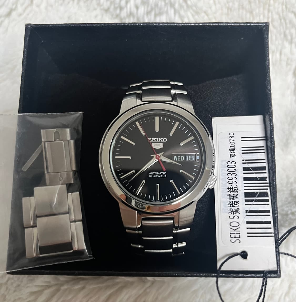 세이코5 오토매틱 시계 판매합니다. 상품이미지6