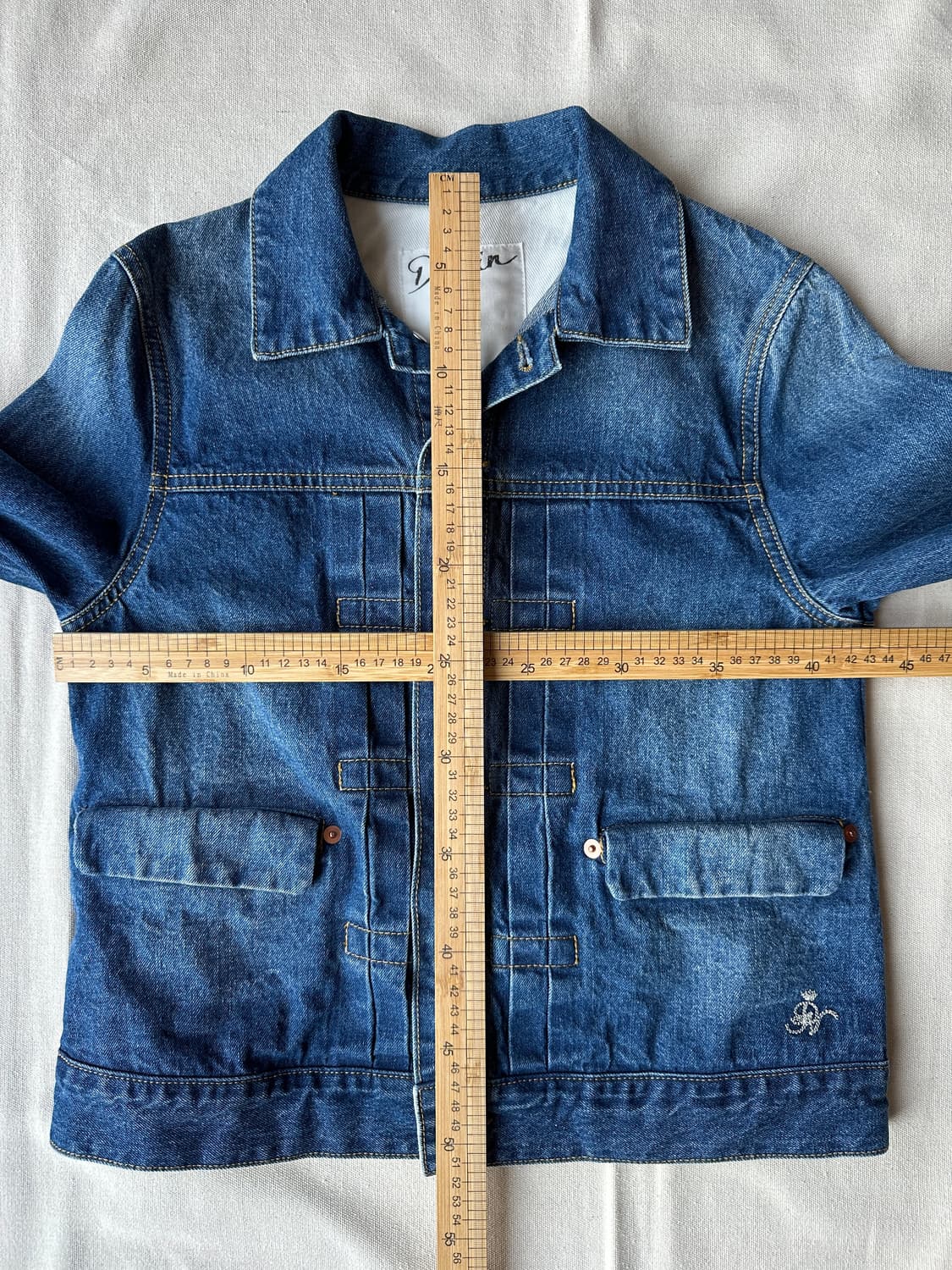 Dessin JPN 데생 크롭 데님 자켓 여성용 2 상품이미지10