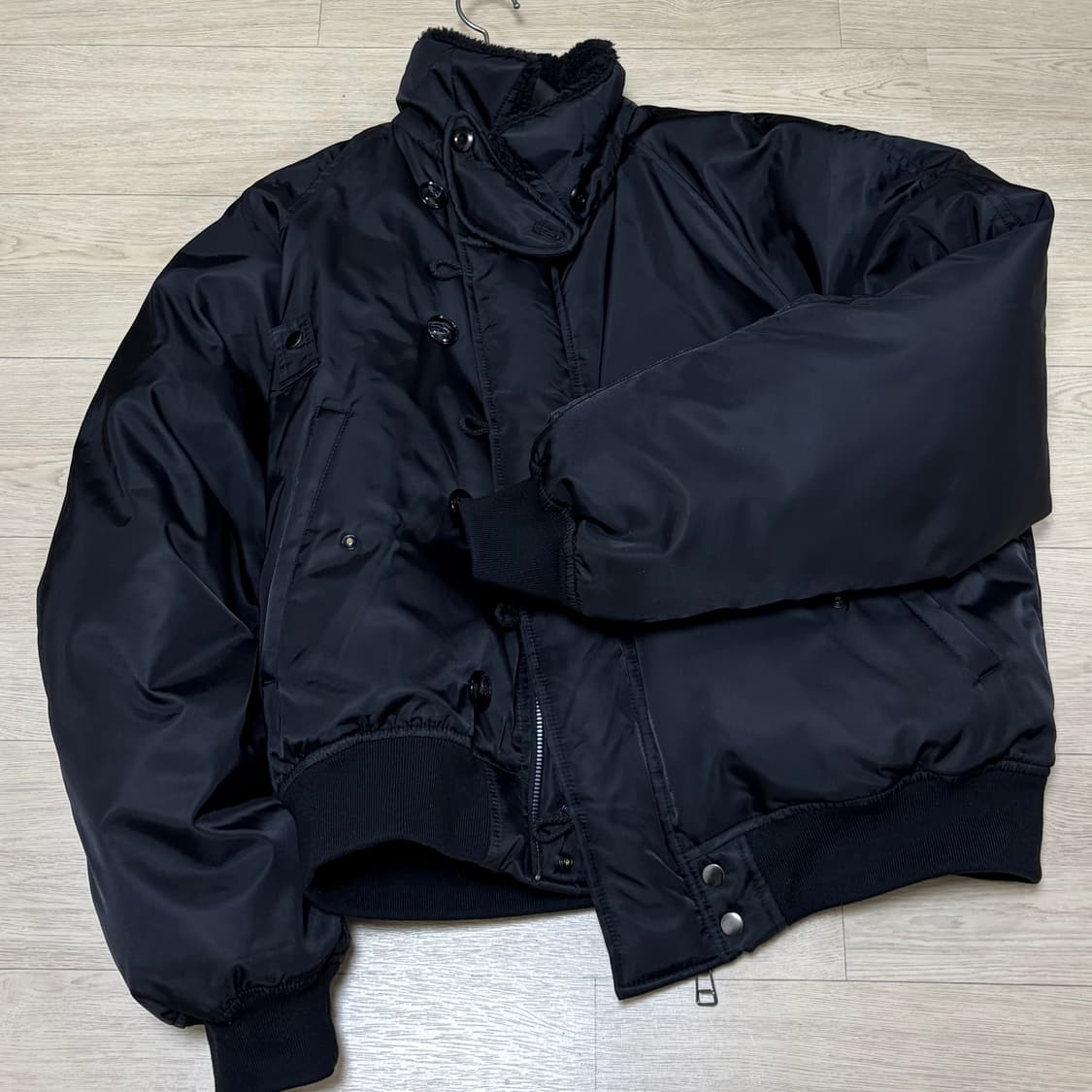 파르티멘토 1950 N2B Military Short Parka Blac 상품이미지2