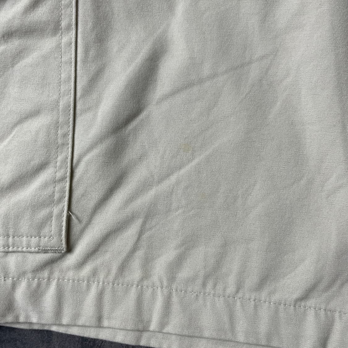 CHAPS 챕스 빈티지 아이보리 코튼 카고 하프 팬츠 A00685 상품이미지5